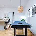 Stylish Modern Retreat In -pool Table