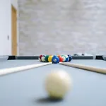 Stylish Modern Retreat In -pool Table * York